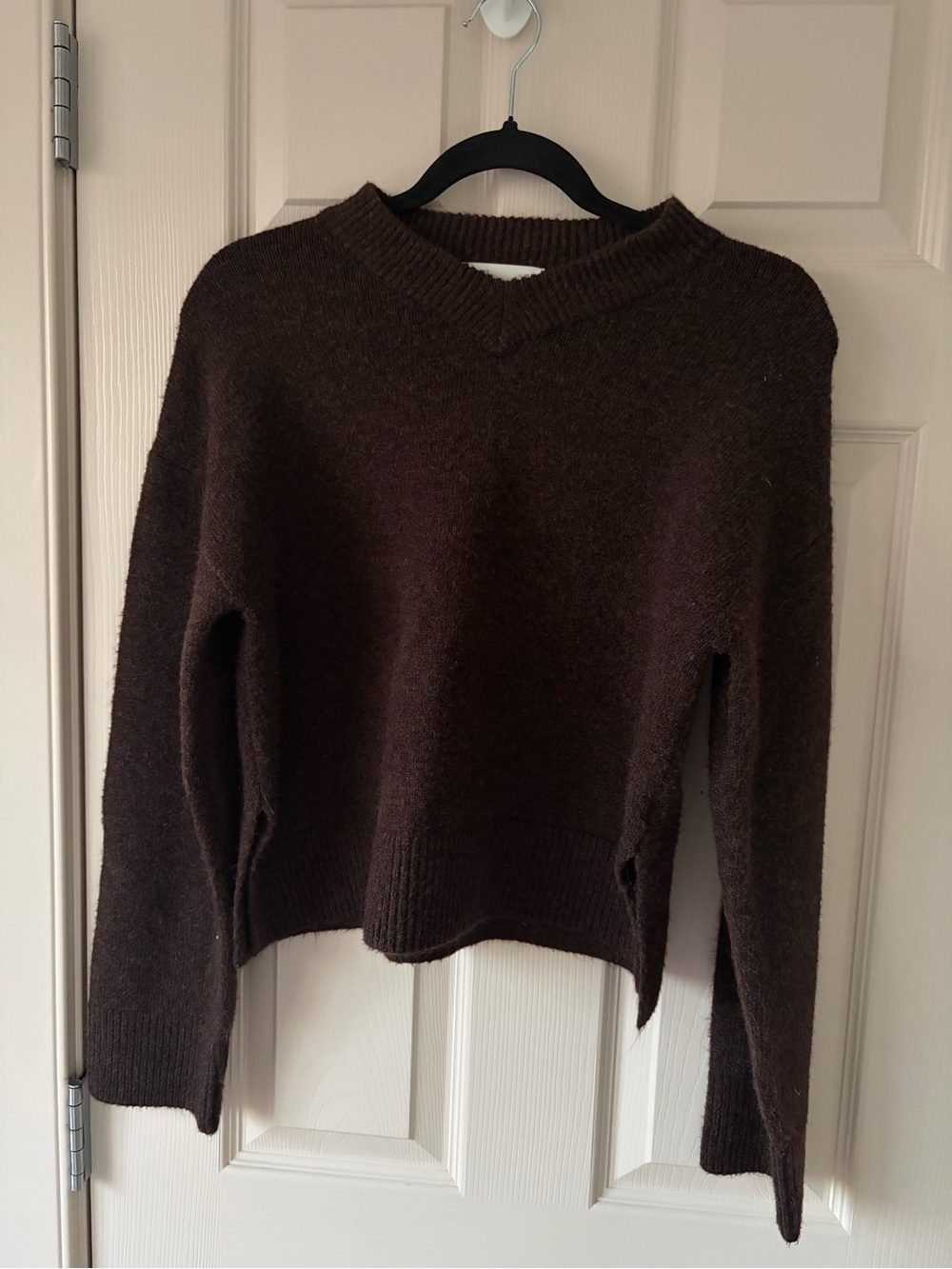 🍁 OAK + FORT - XS Brown Sweater